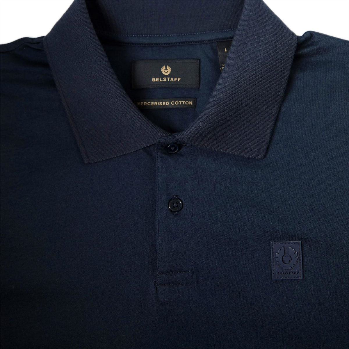 Belstaff Mens Steel Short Sleeve Polo Shirt