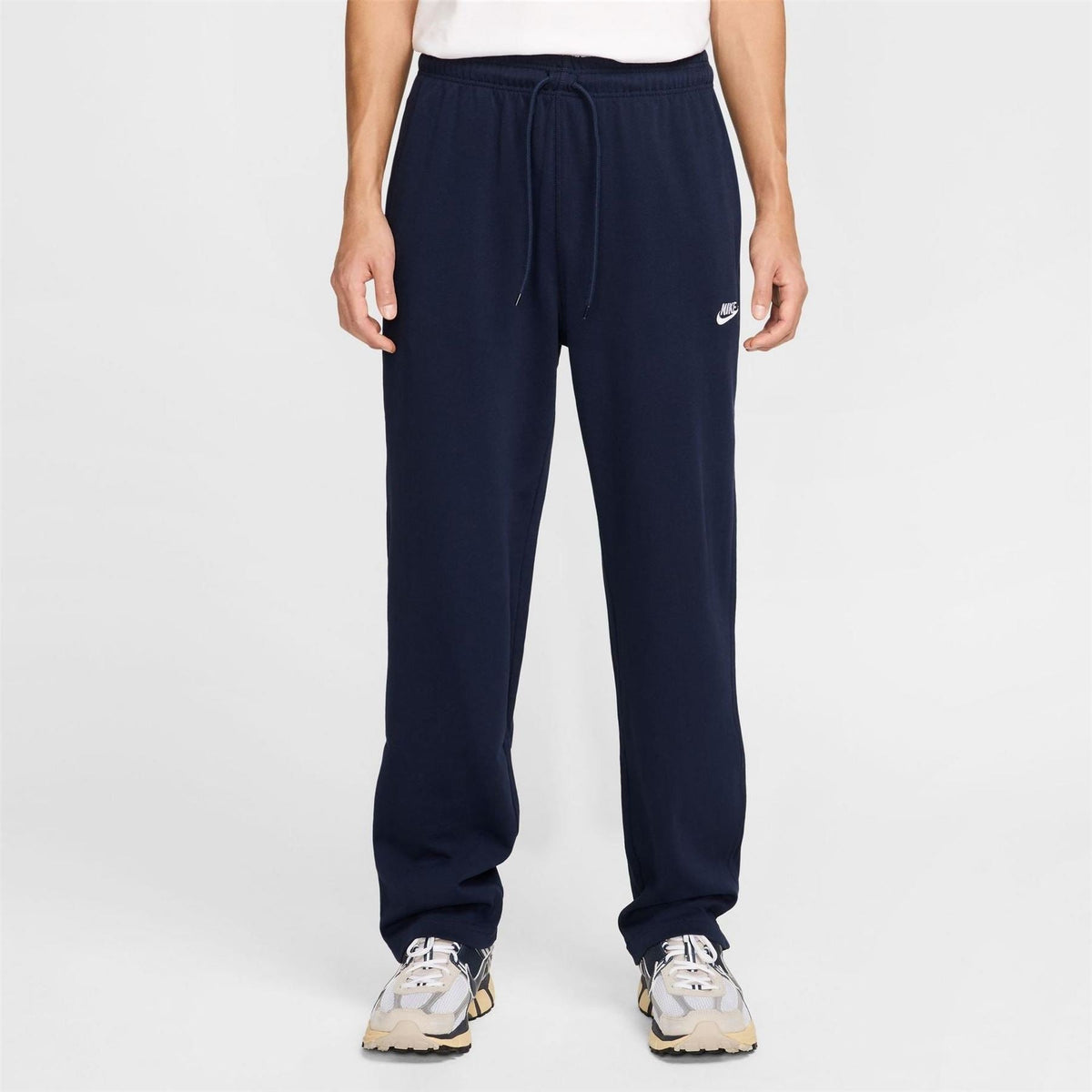 Nike Club Mens Knit Open Hem Pants