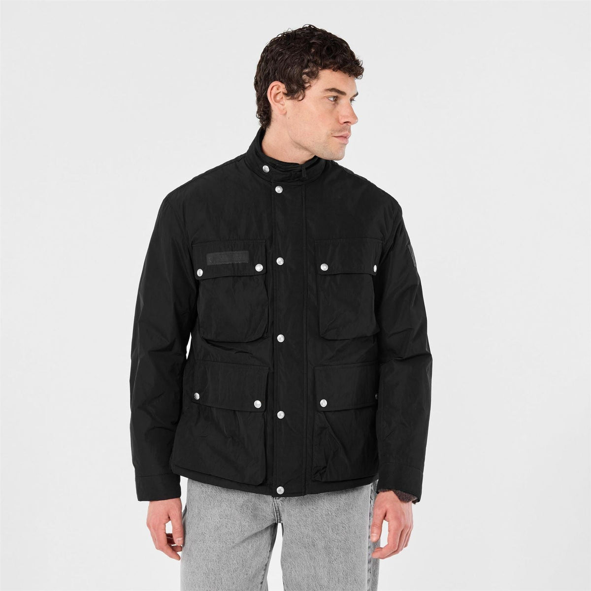 Belstaff Mens Weather Resistant Field Jacket