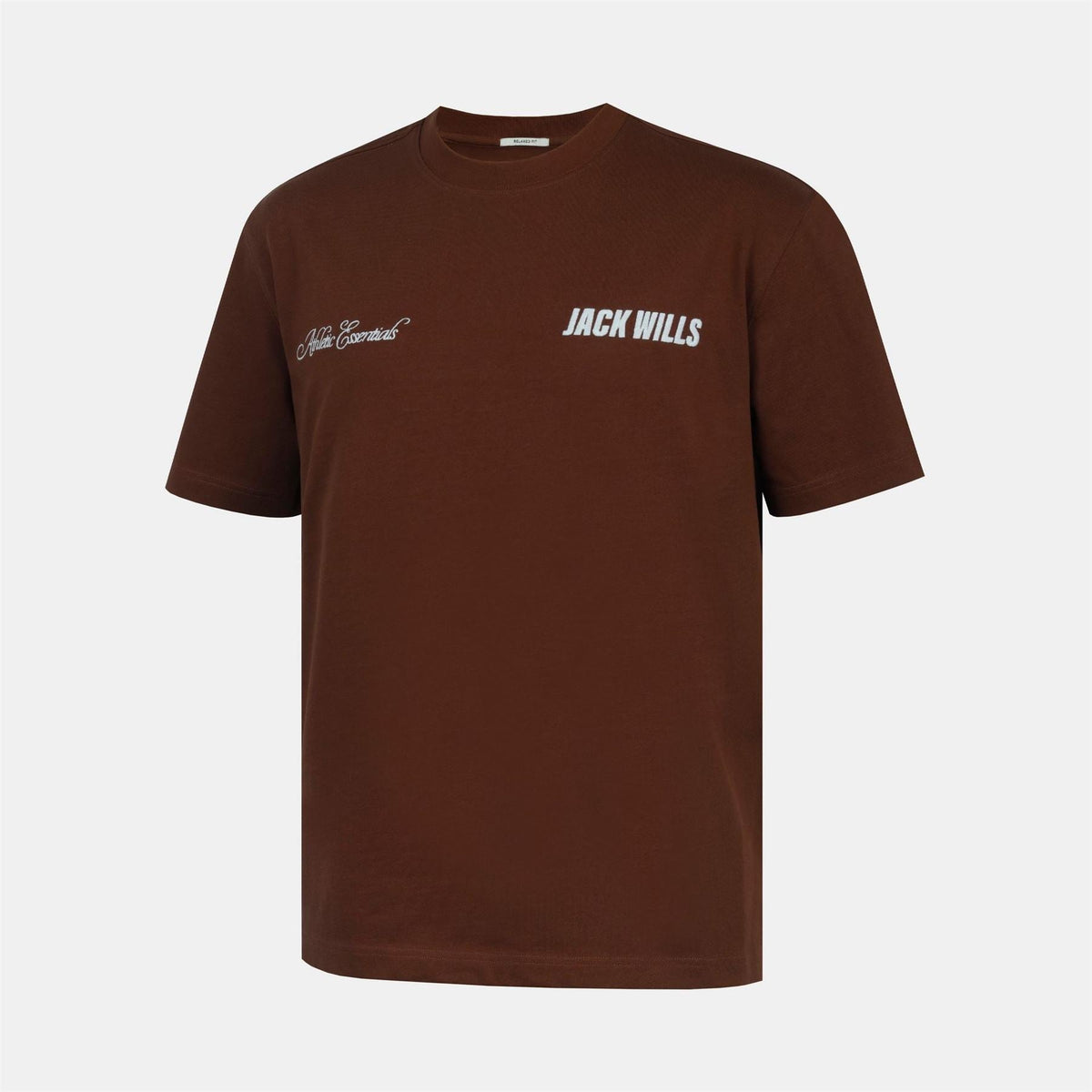 Jack Wills Script Mix Cotton Short Sleeve Oversized T Shirt