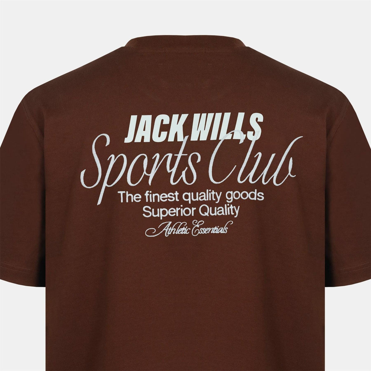 Jack Wills Script Mix Cotton Short Sleeve Oversized T Shirt