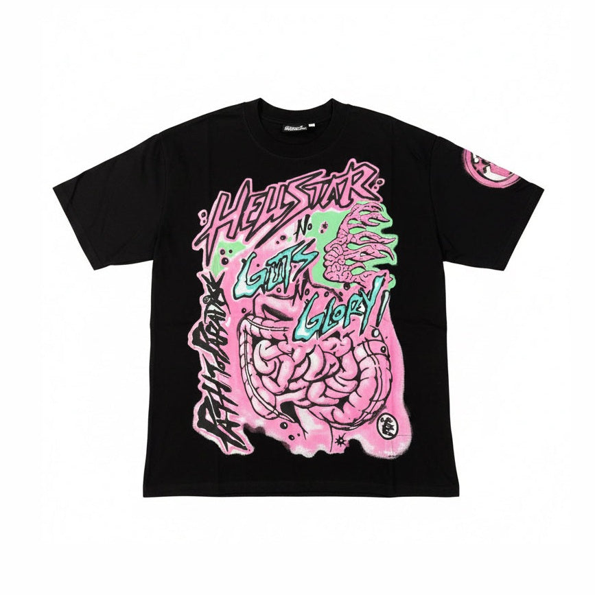 HELLSTAR Brain no guts BLACK