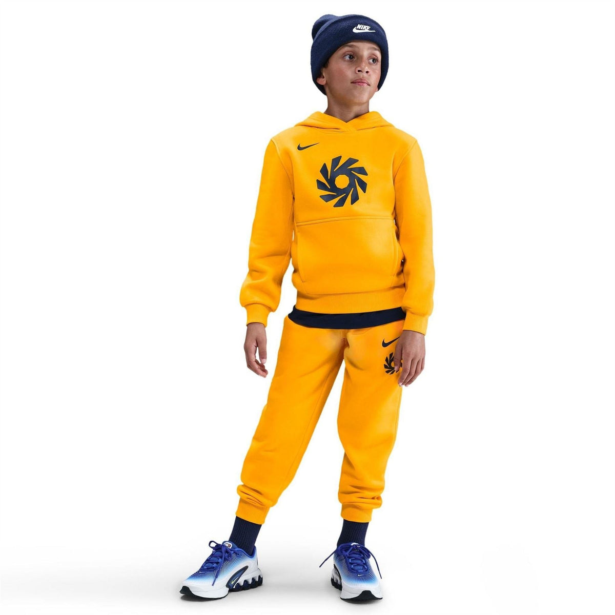 Nike Kangaroo Pocket Hooded Long Sleeve Sweatshirt