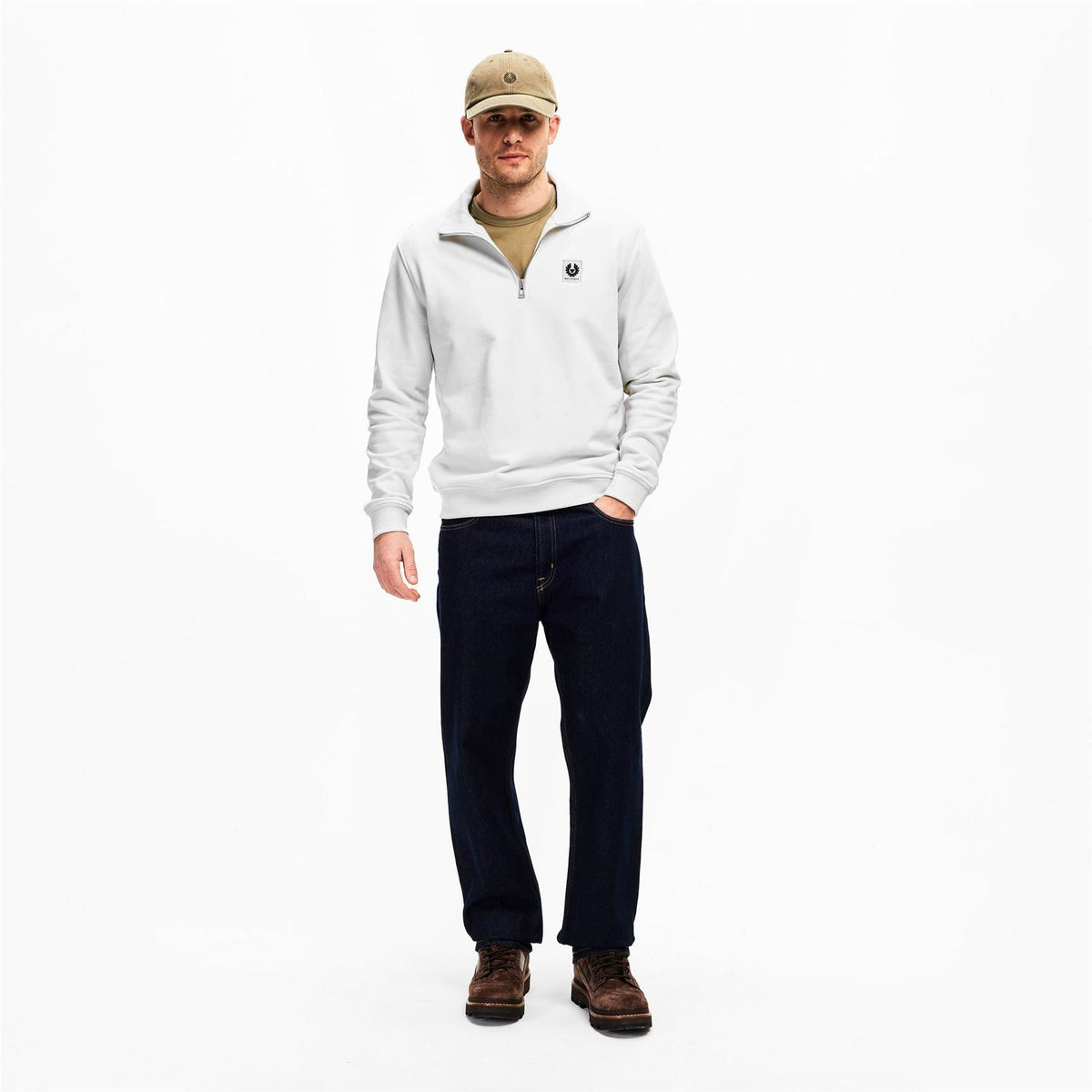 Belstaff Quarter Zip Sweatshirt