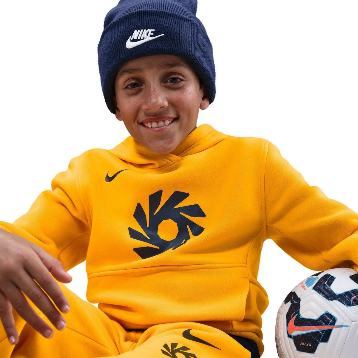 Nike Kangaroo Pocket Hooded Long Sleeve Sweatshirt