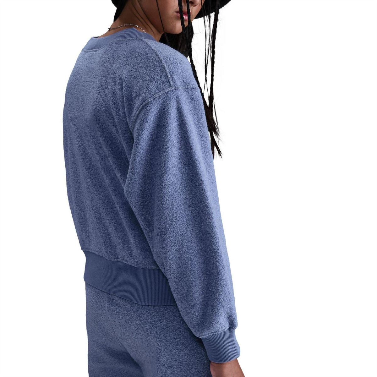 Nike V-Neck Three-Quarter Sleeve Cuff Warm Sweatshirt
