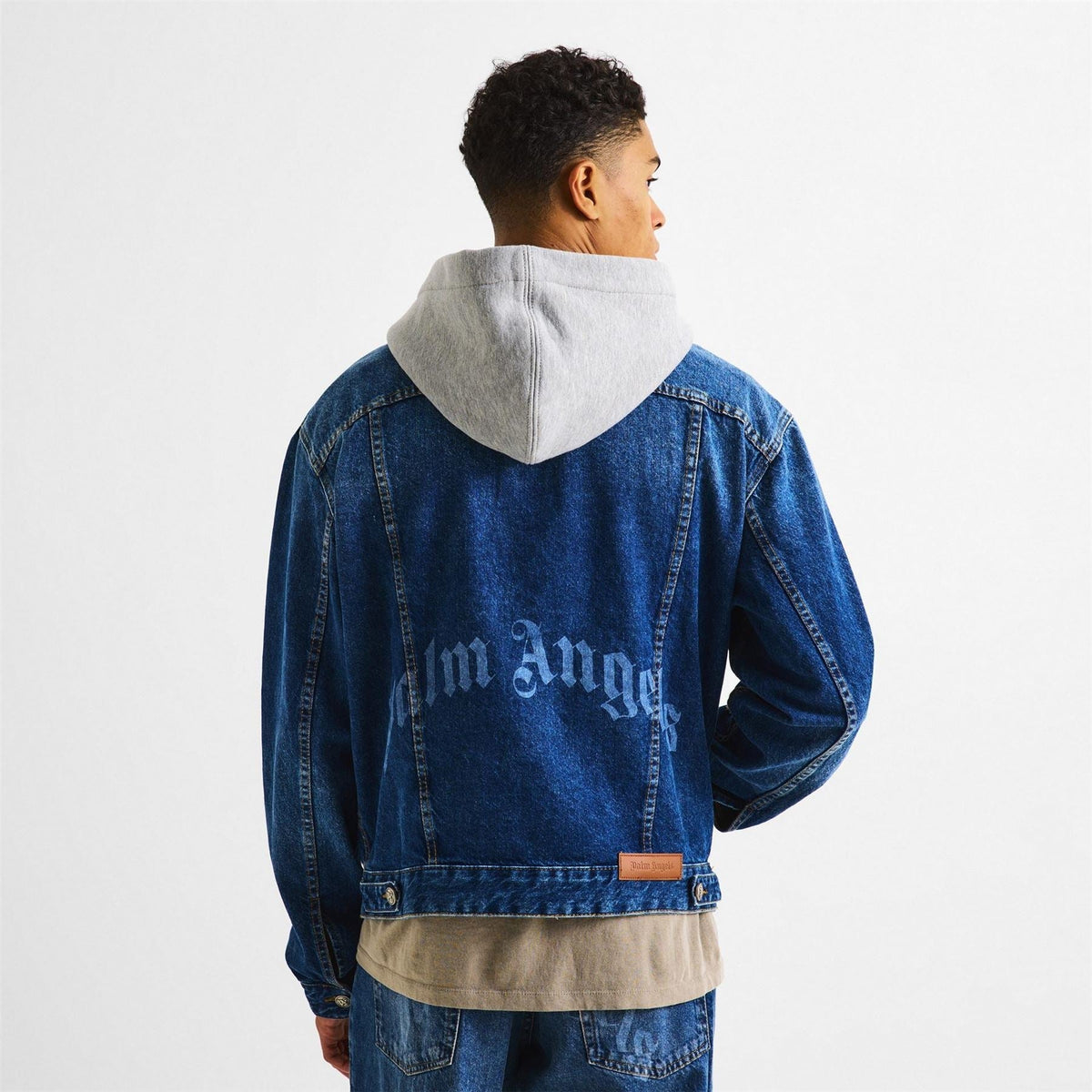 Palm Angels Mens Denim Jacket