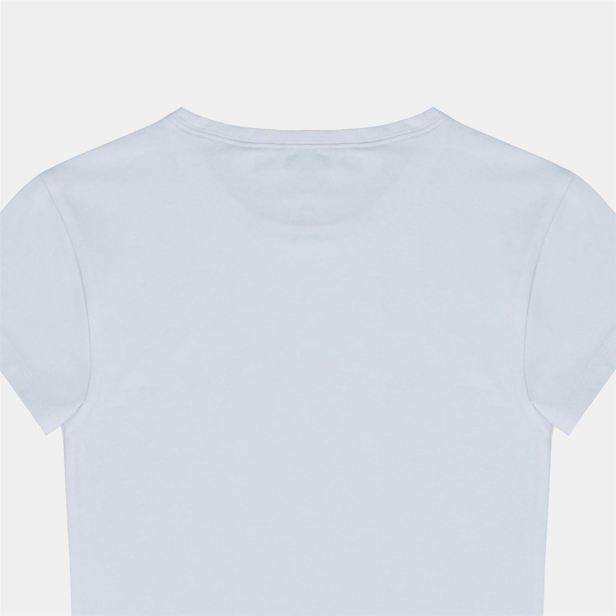 Jack Wills Graphic Cotton Short Sleeve Crew Neck Print Crop Top