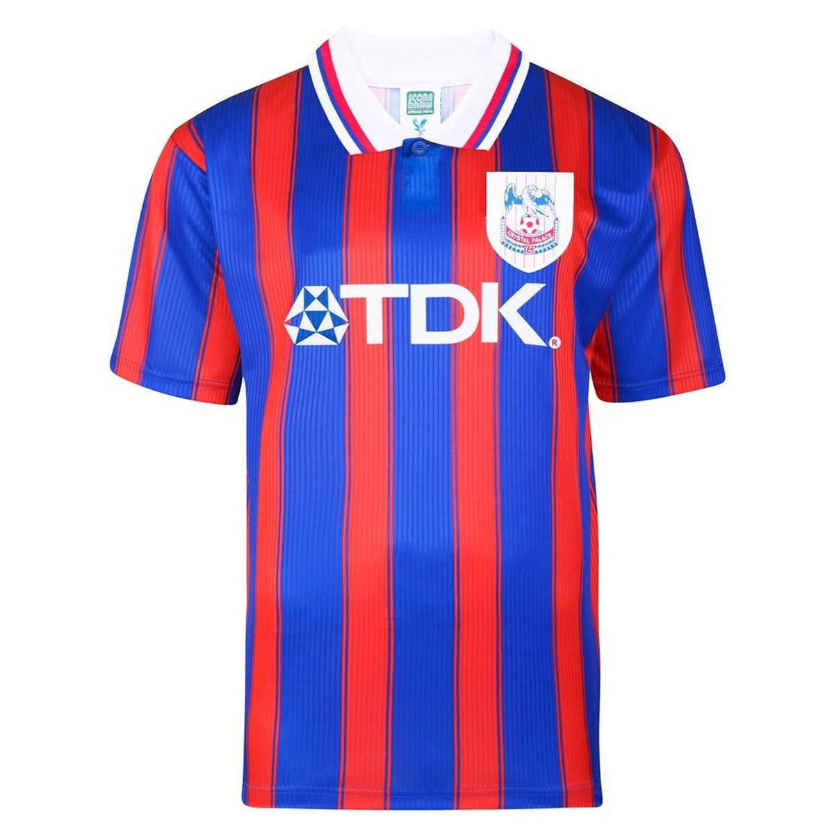 Score Draw Crystal Palace Retro Collared Short Sleeve Shirt