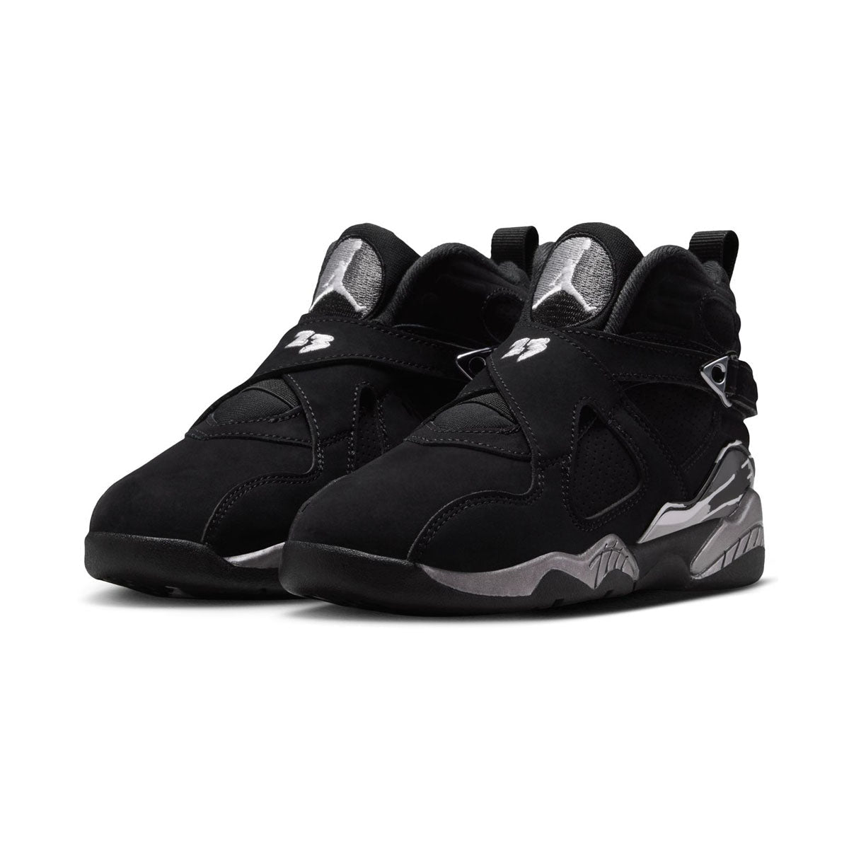 Jordan 8 Retro 'Chrome' Little Kids' Shoes
