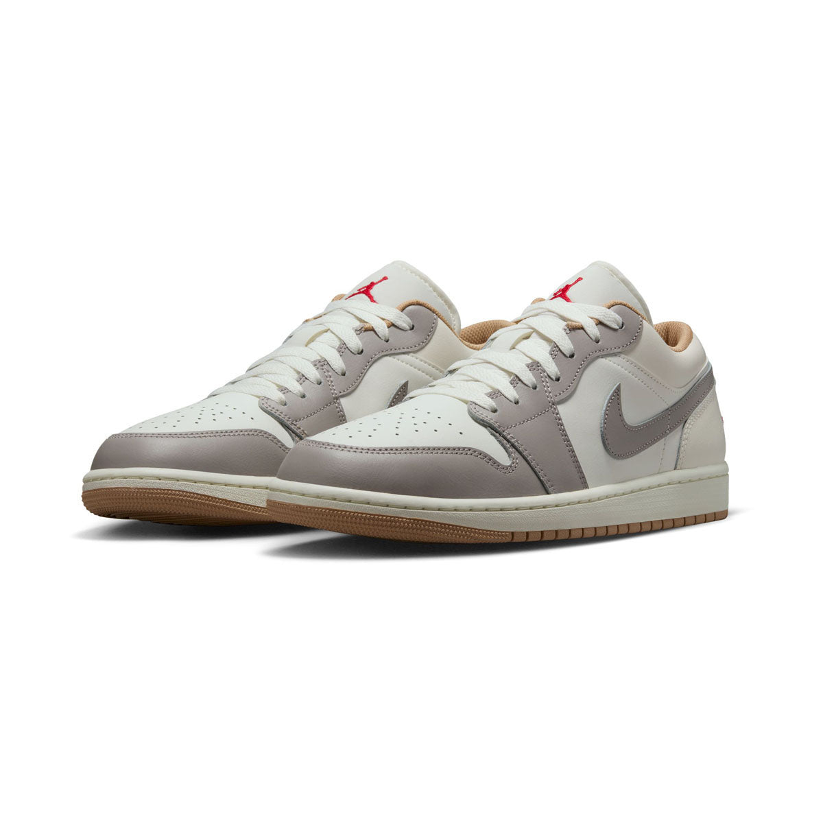 Air Jordan 1 Low 'Sail College Grey Rattan' Men's Shoes