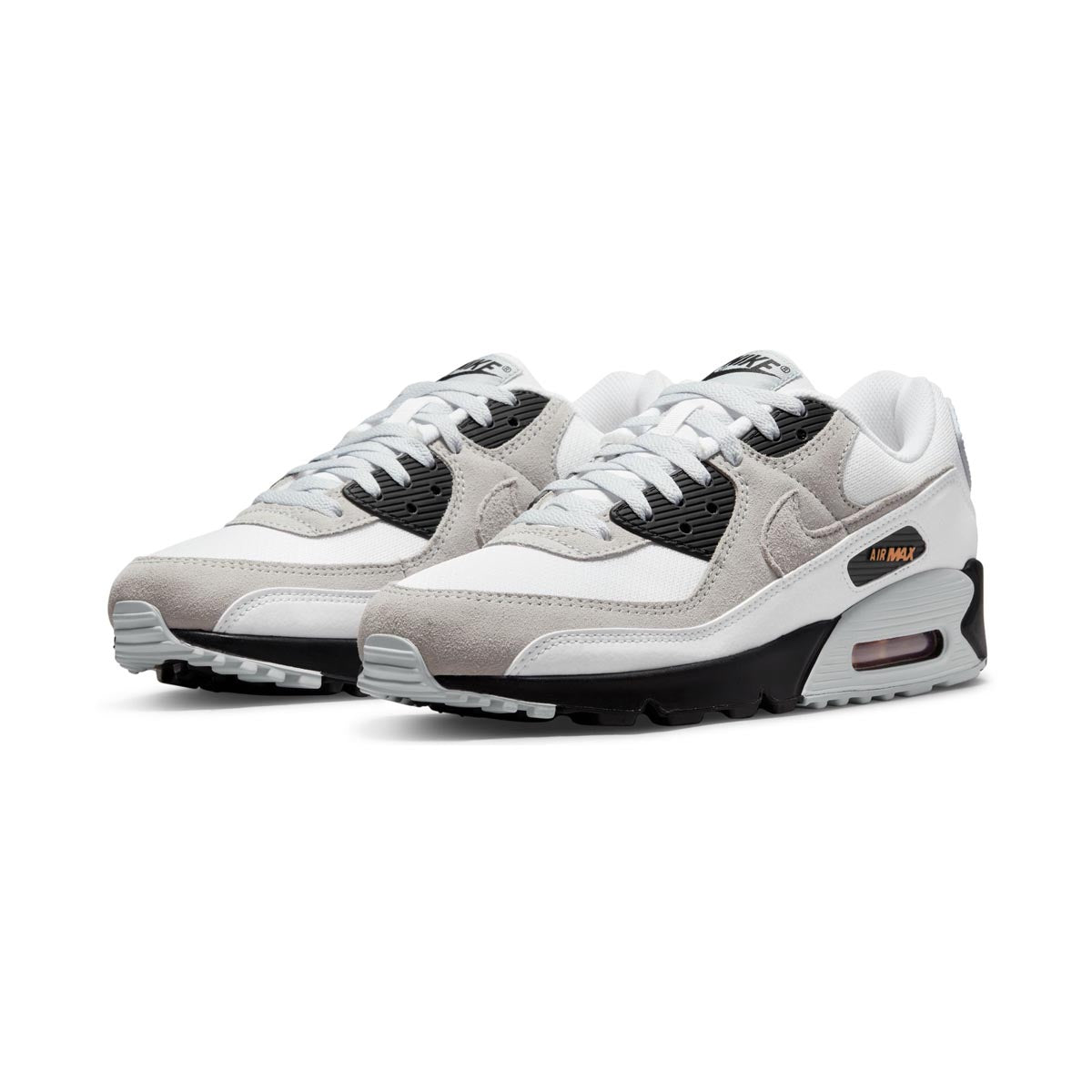 Nike Air Max 90 'White Black Hot Curry' Men's Shoes