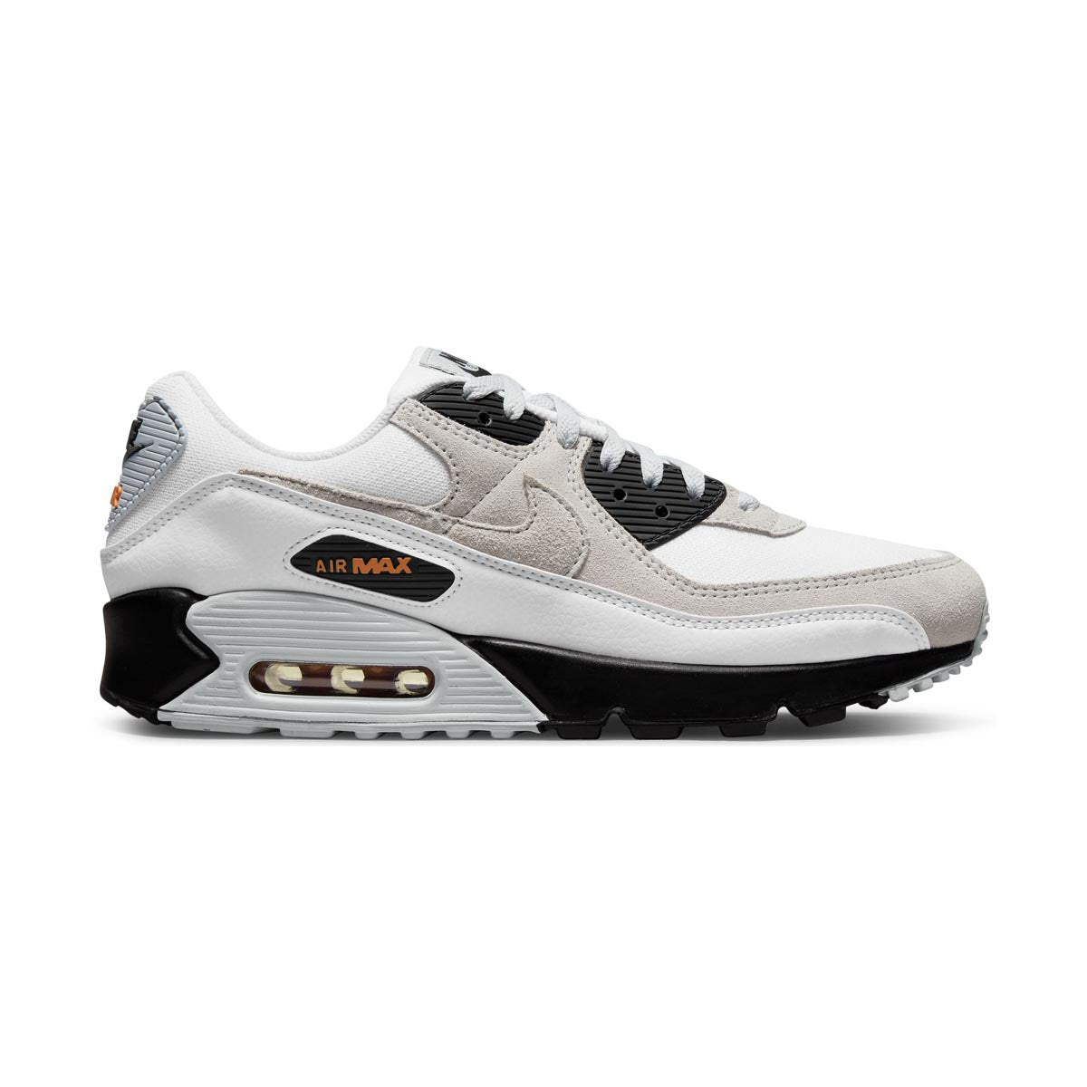 Nike Air Max 90 'White Black Hot Curry' Men's Shoes