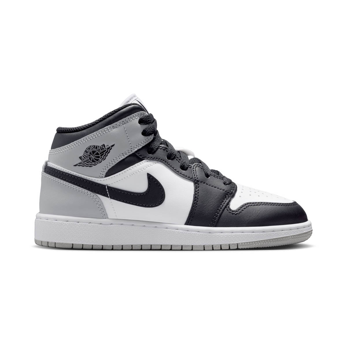 Air Jordan 1 Mid 'Barons' Big Kids' Shoes