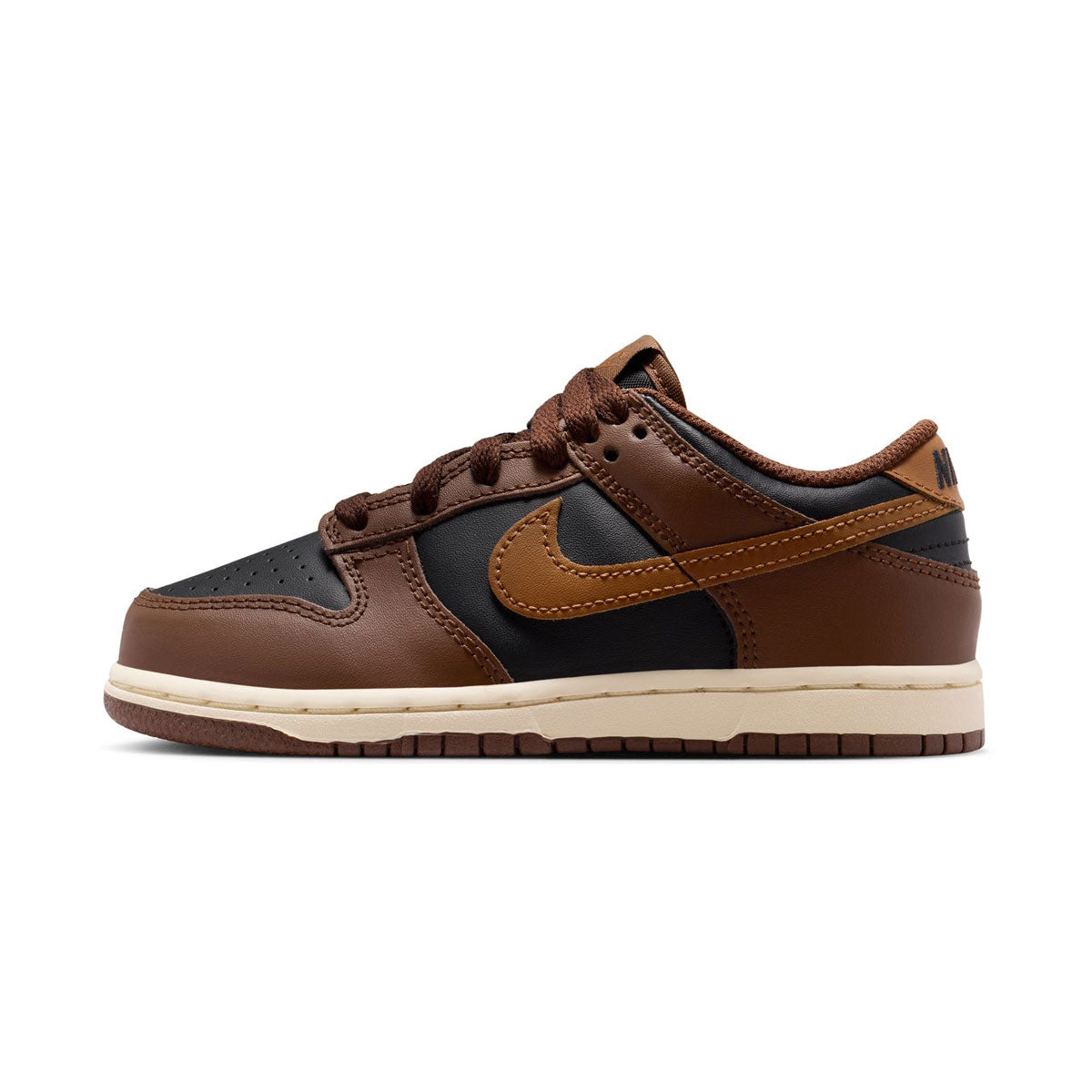 Nike Dunk Low 'Brown Black' Little Kids' Shoes