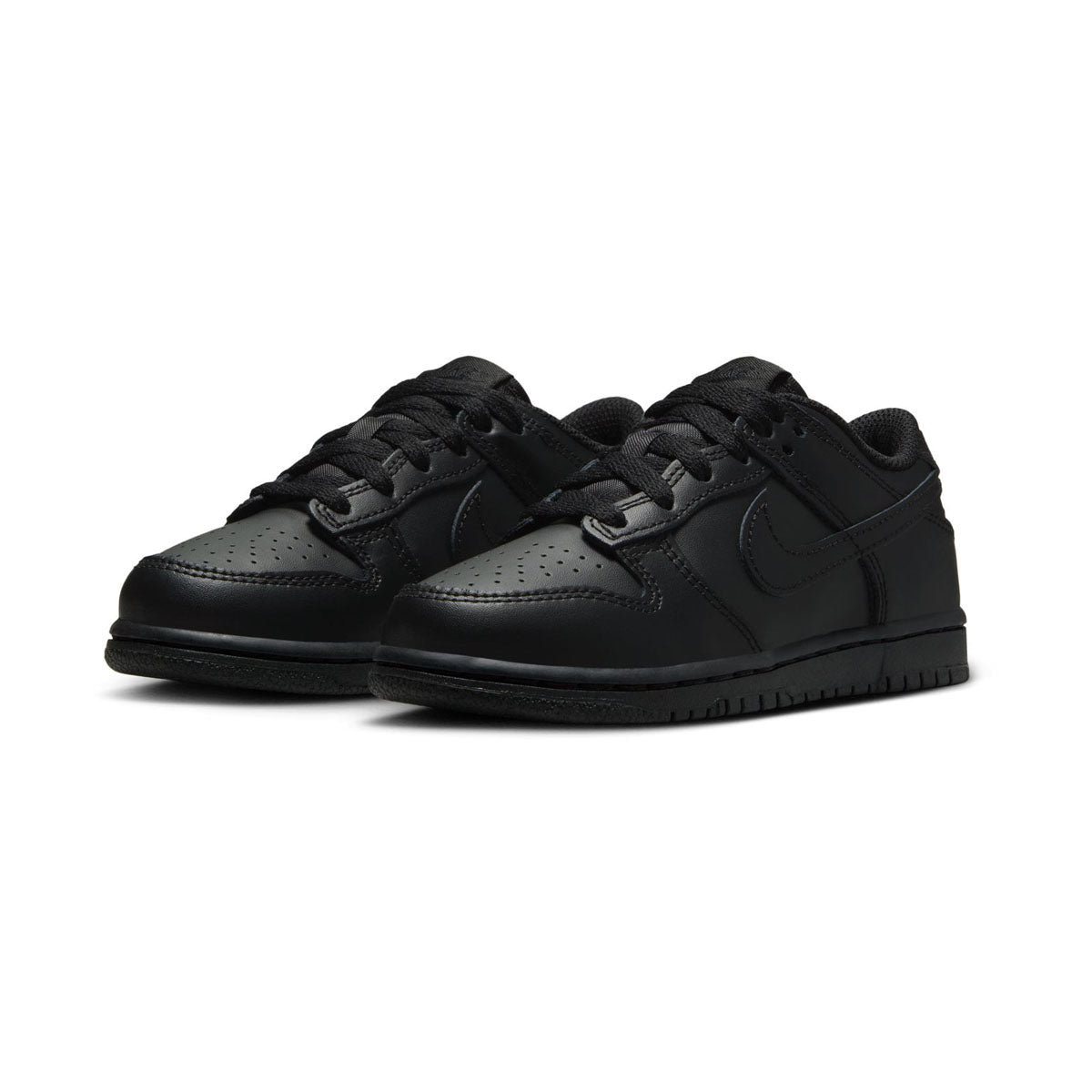 Nike Dunk Low 'Triple Black' Little Kids' Shoes