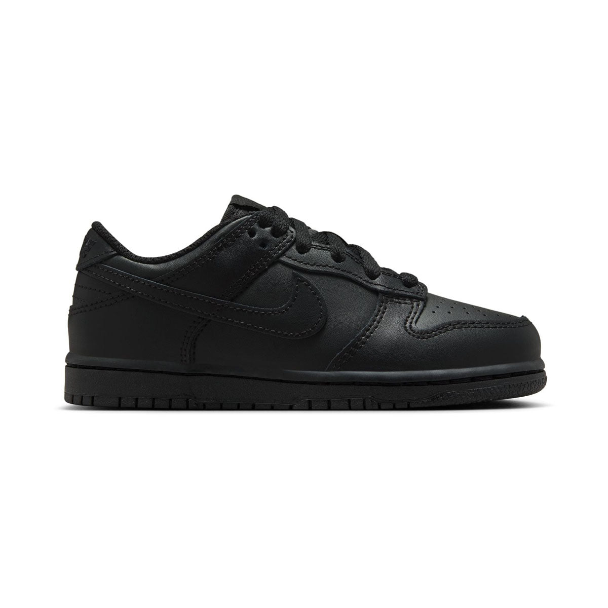 Nike Dunk Low 'Triple Black' Little Kids' Shoes