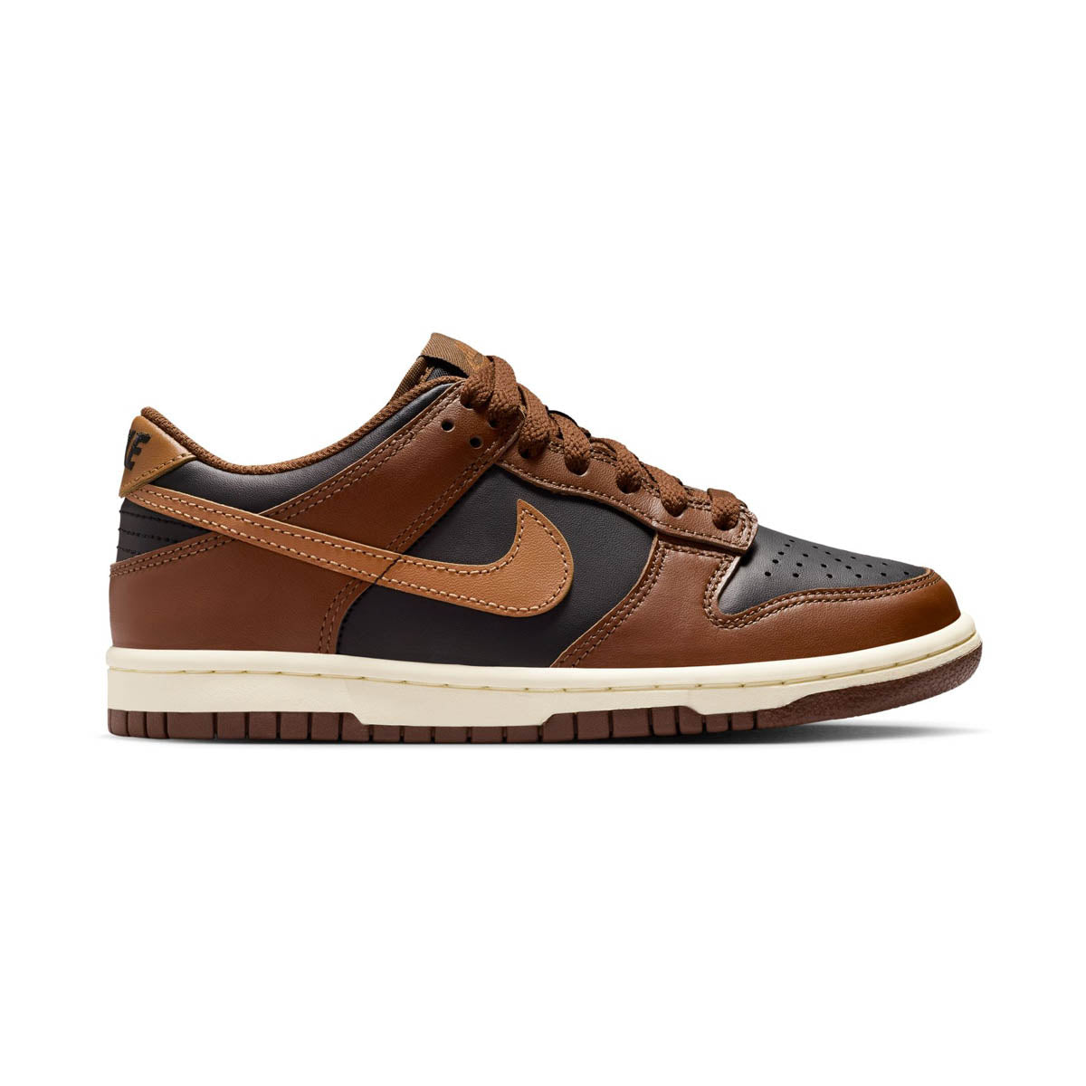 Nike Dunk Low 'Brown Black' Big Kids' Shoes