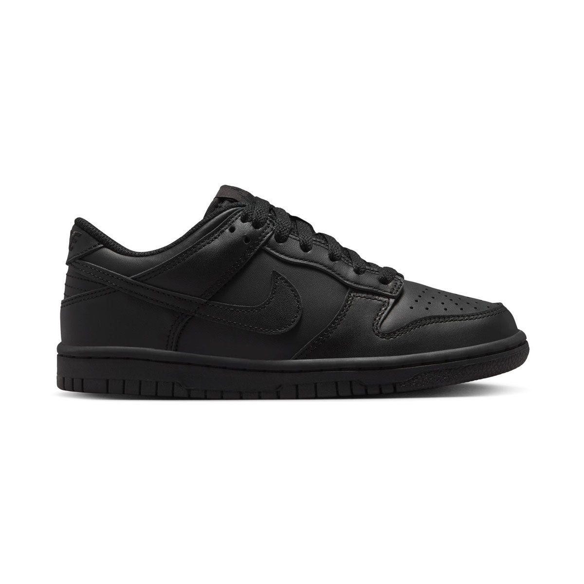 Nike Dunk Low 'Triple Black' Big Kids' Shoes