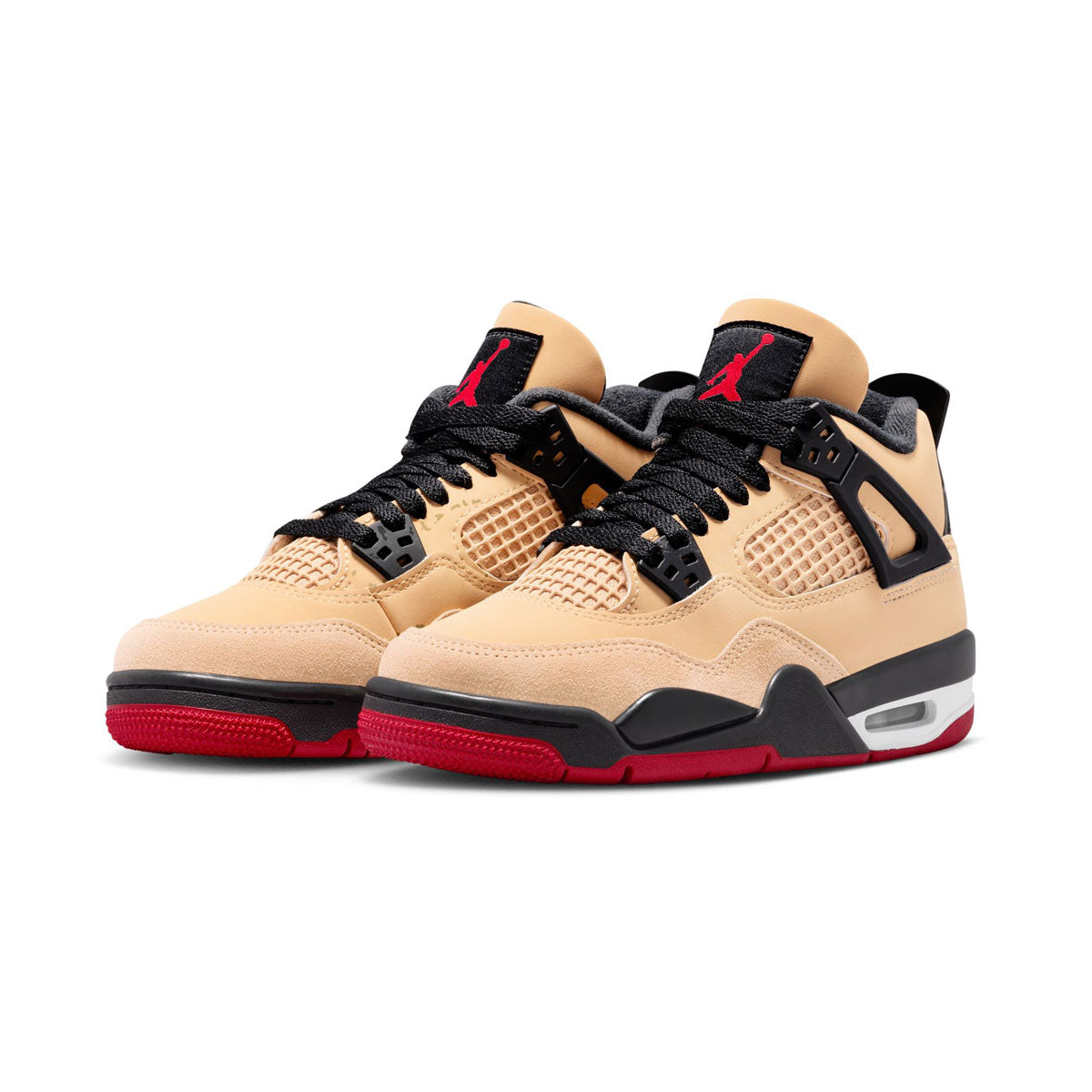 Air Jordan 4 Retro 'Pizza' Big Kids' Shoes