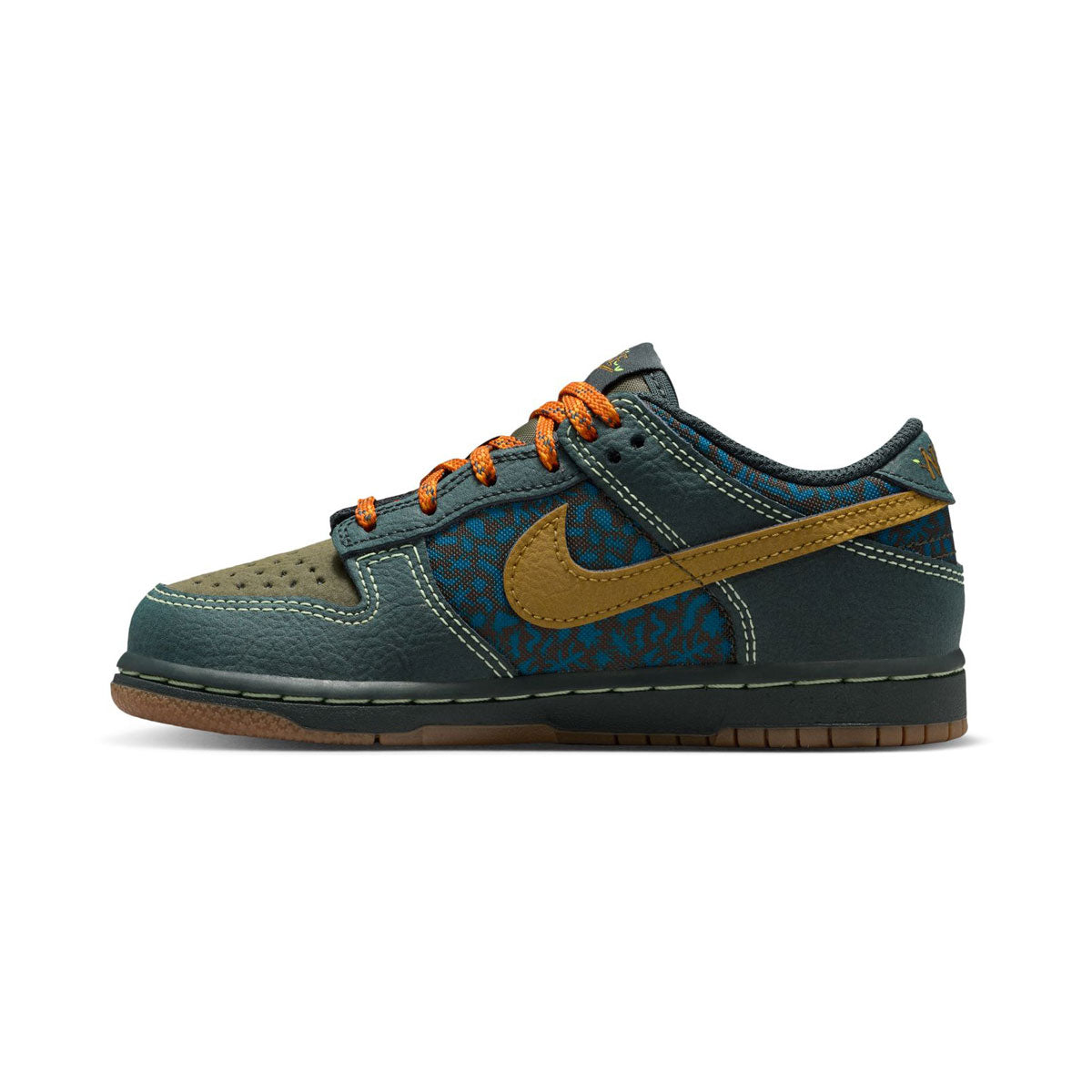 Nike Dunk Low 'Seaweed Ochre Khaki' Little Kids' Shoes