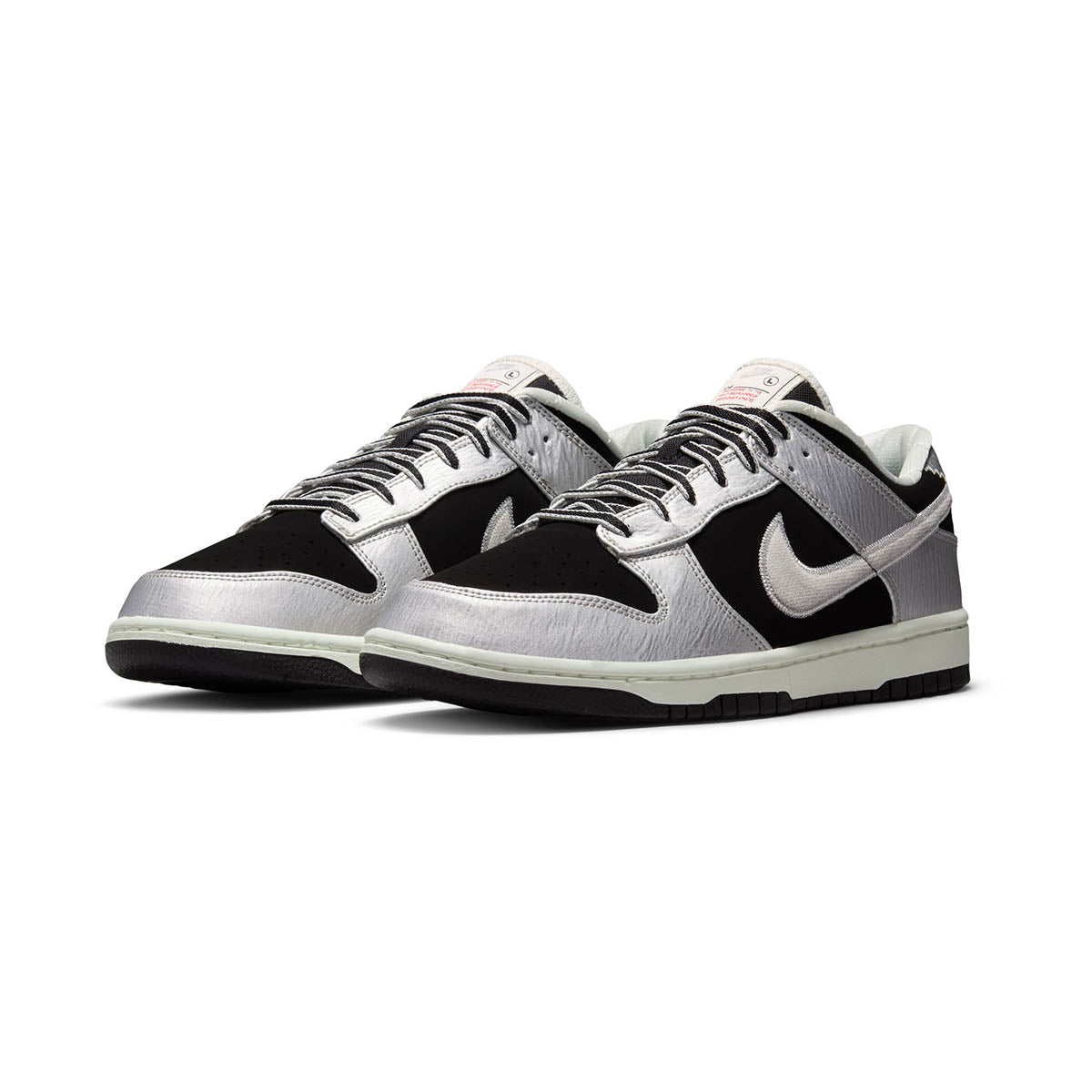 Nike Dunk Low Retro 'Starter Jacket Metallic Silver Black' Men's Shoes