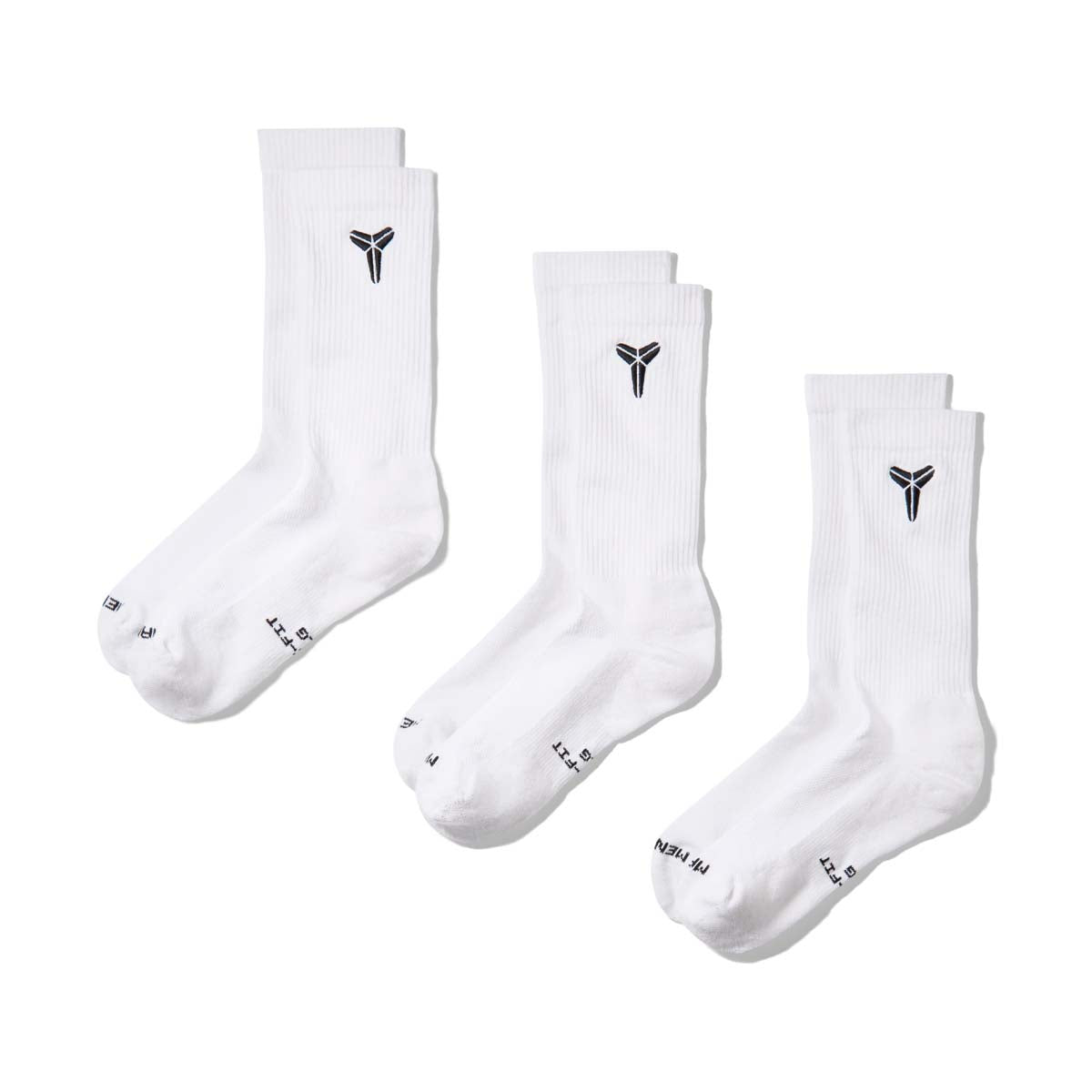 Nike Everyday Elevated 'Kobe' Crew Socks (3 Pairs)