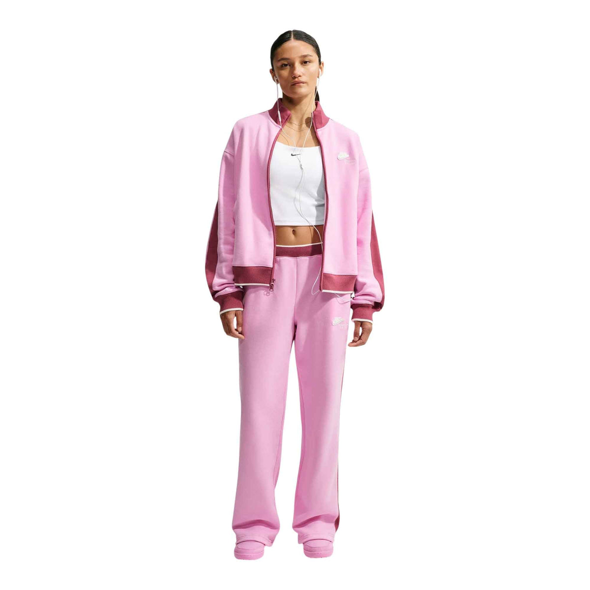 Nike Studio Fleece Medium Weight Nike Run Club Women's Track Jacket