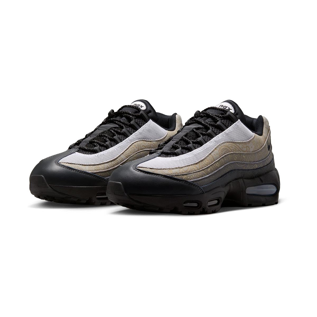 Nike Air Max 95 Big Bubble 'Big Bubble Laser Paisley Graphite' Leather Men's Shoes