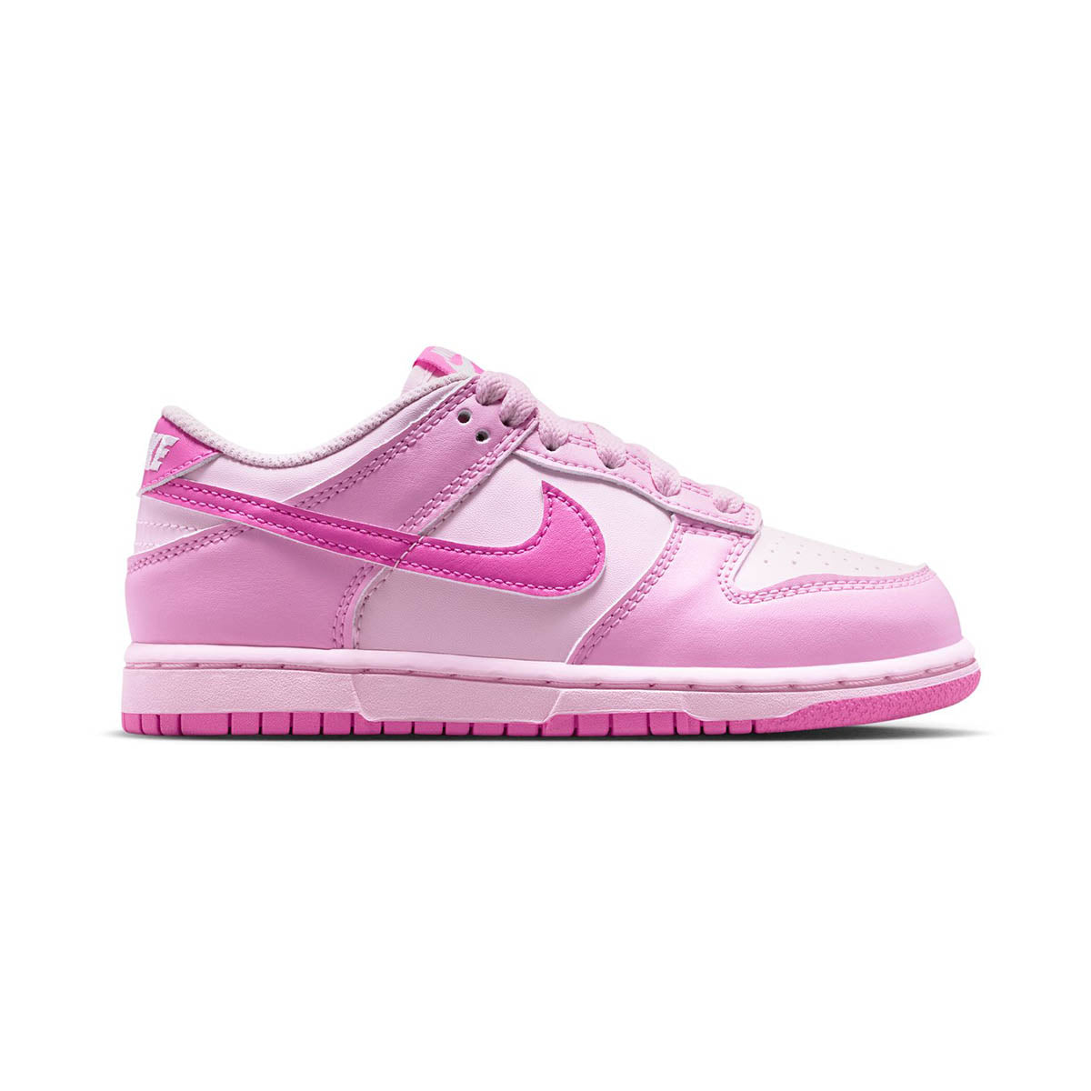 Nike Dunk Low 'Pink Rise Pink Foam' Little Kids' Shoes