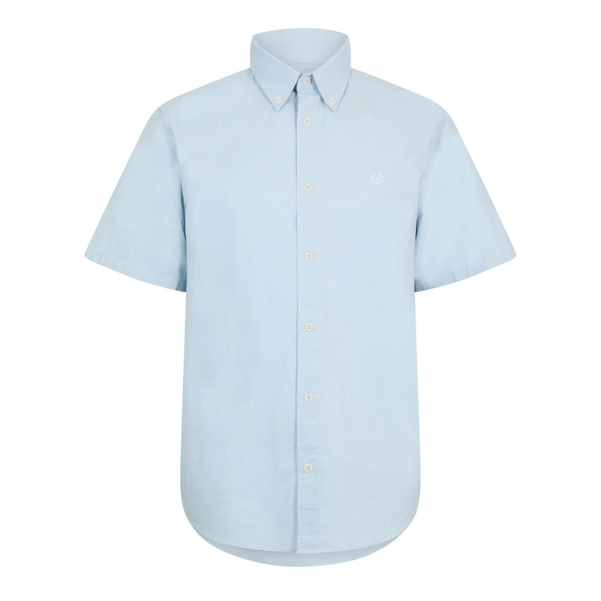 Belstaff Mens Short Sleeve Plain Shirt