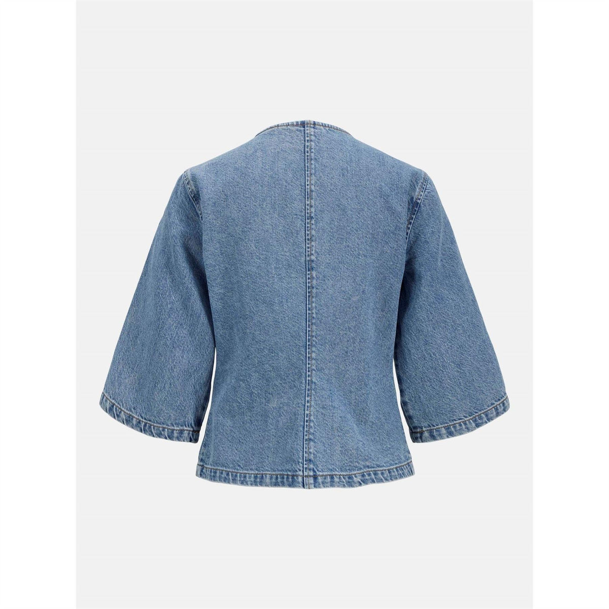 JJXX Crew Neck Three-Quarter Sleeve Angle Shirt