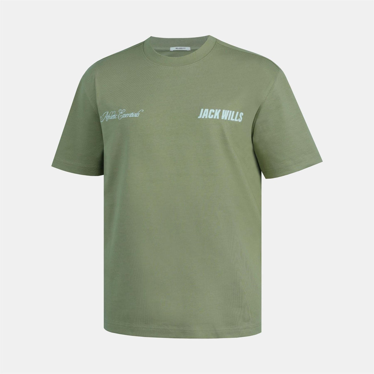 Jack Wills Script Mix Cotton Short Sleeve Oversized T Shirt