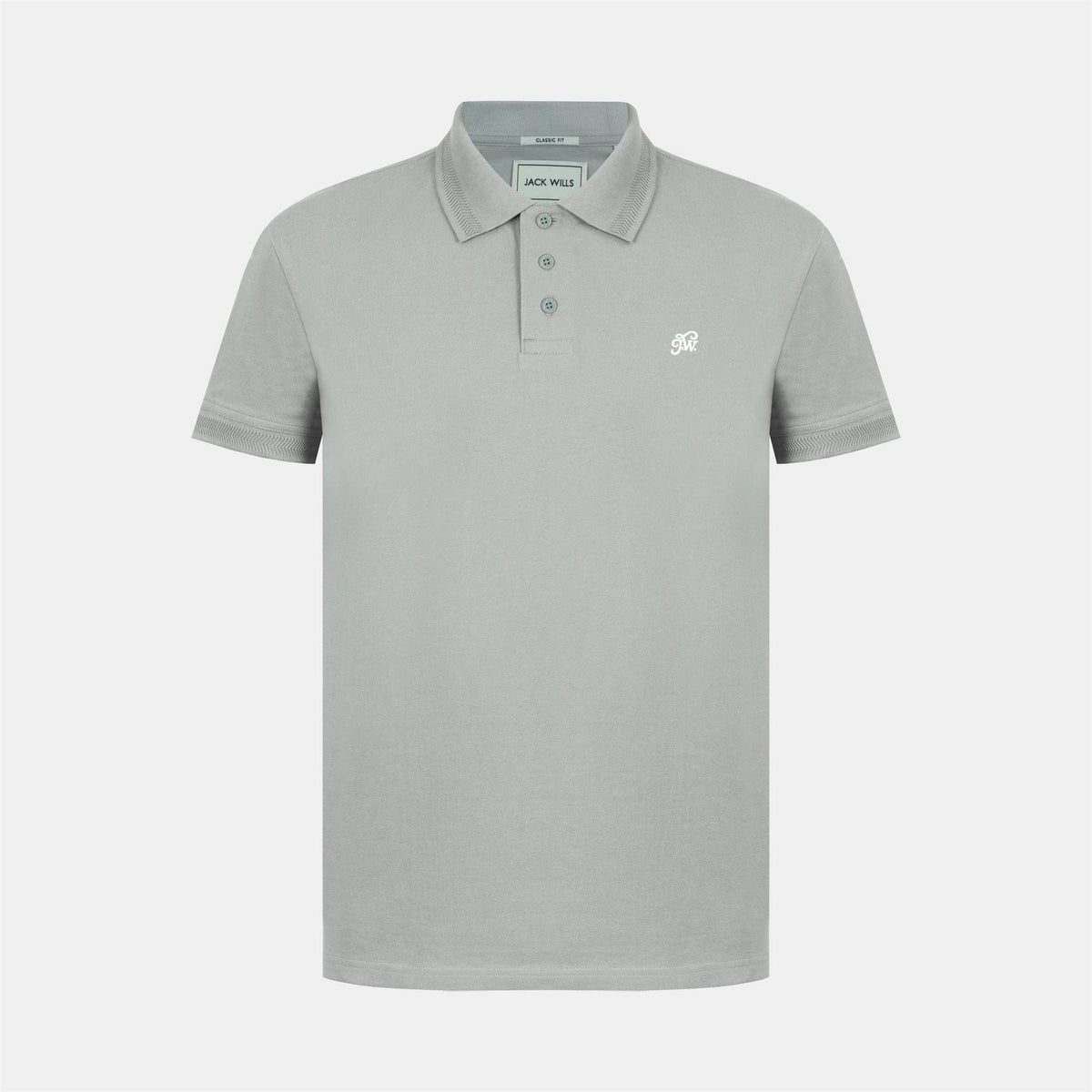 Jack Wills Fine Pique Cotton Short Sleeve Polo Shirt