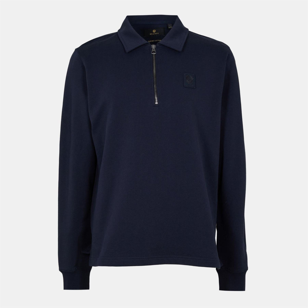 Belstaff Mens Curator Quarter Zip Fleece