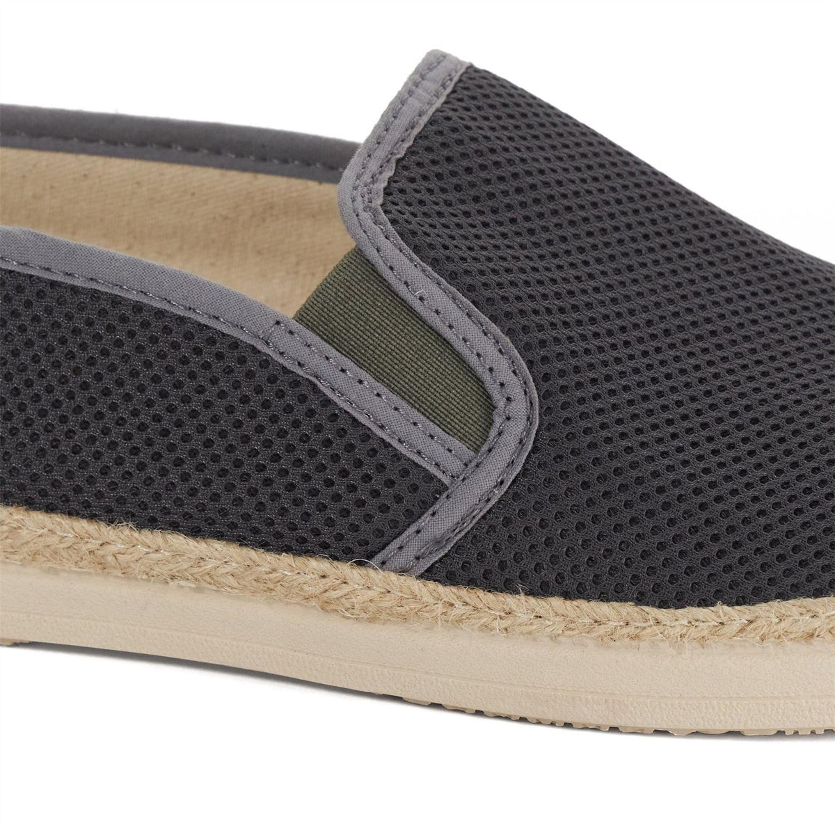 Dune Lo Ferdo Textured Espadrille Loafers