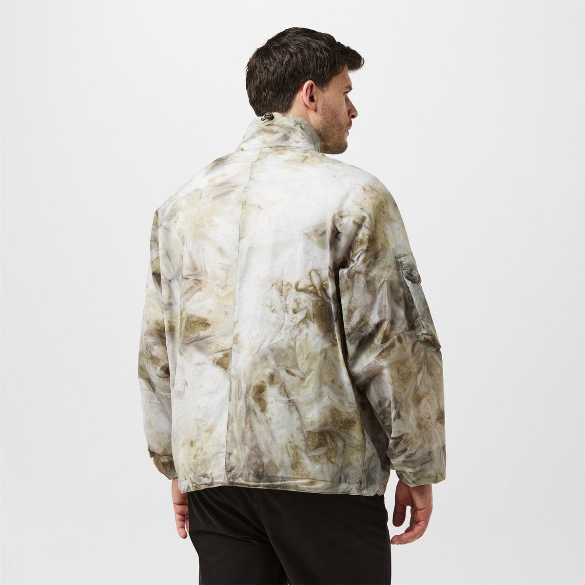Belstaff Mens Lough Camo Long Sleeve Field Jacket