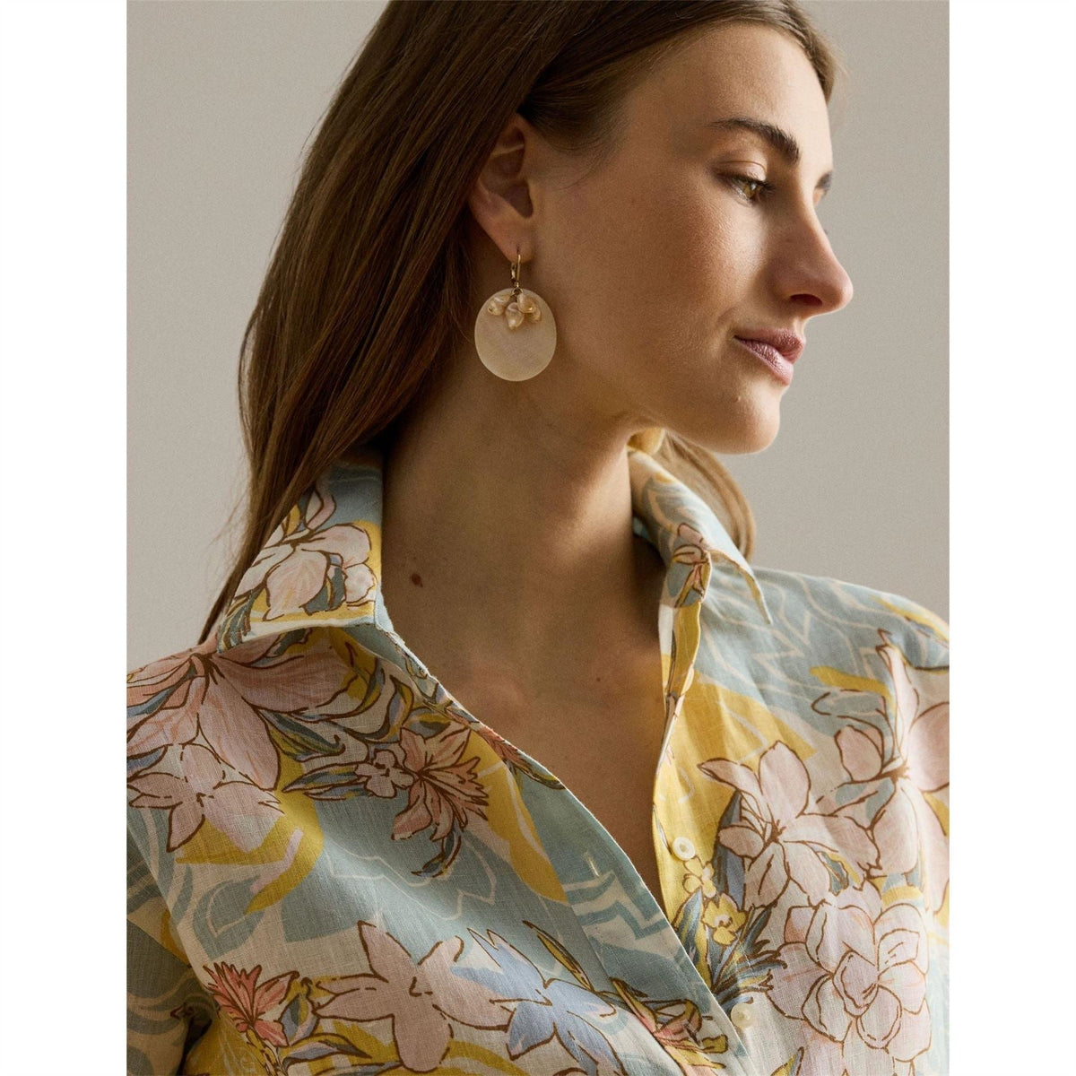 Lauren by Ralph Lauren Long Sleeve Blouse