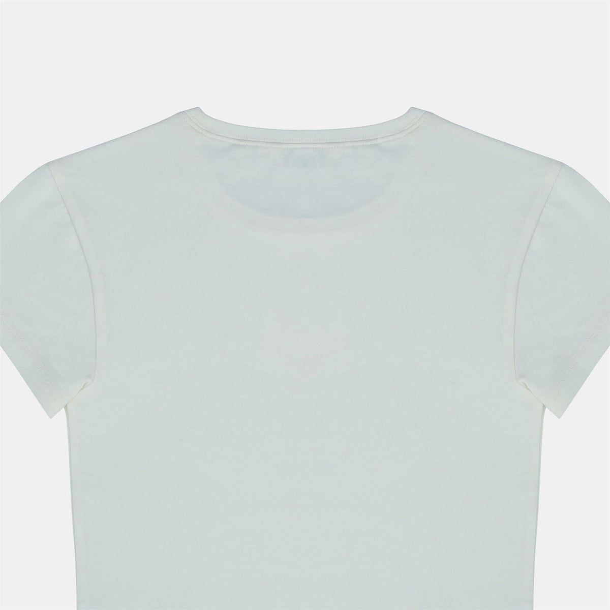 Jack Wills Graphic Cotton Short Sleeve Crew Neck Print Crop Top