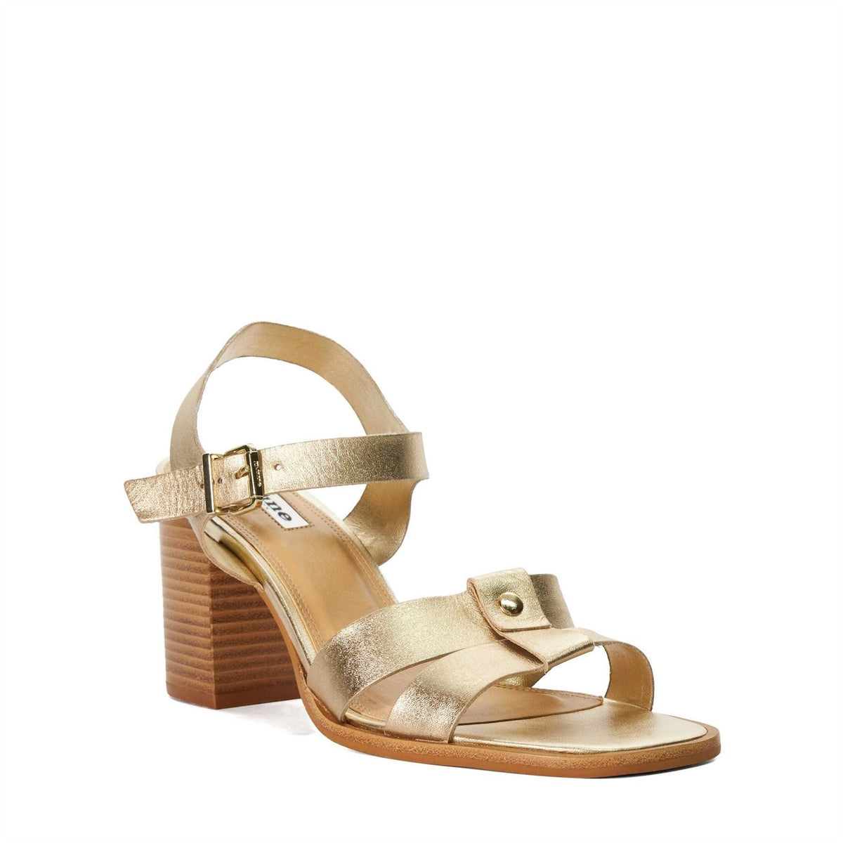 Dune Lo Jessia Metallic High Heel Sandals
