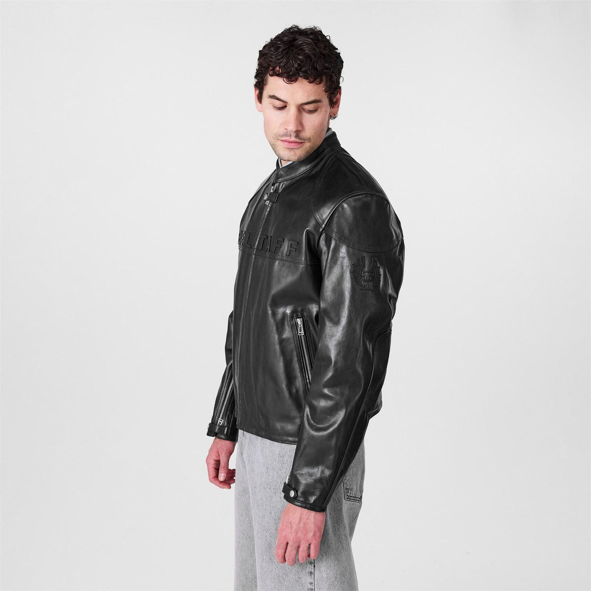 Belstaff Mens Leather Jacket