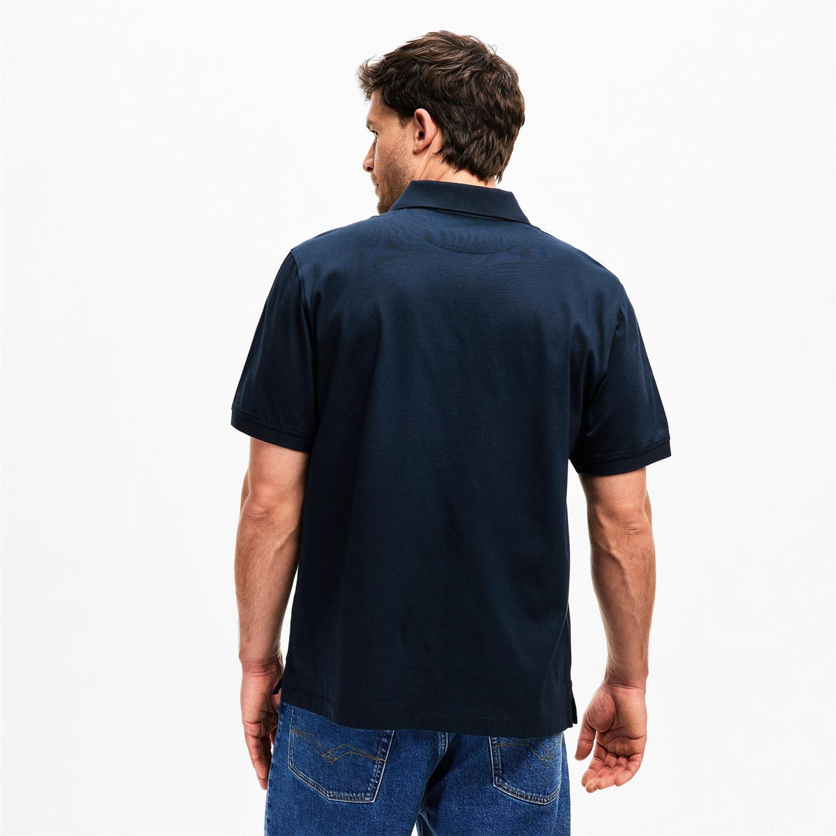 Belstaff Mens Steel Short Sleeve Polo Shirt