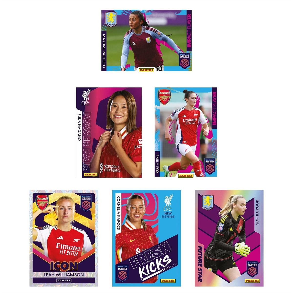 Panini Womens Super League Official Sticker Collection 2025   Packs