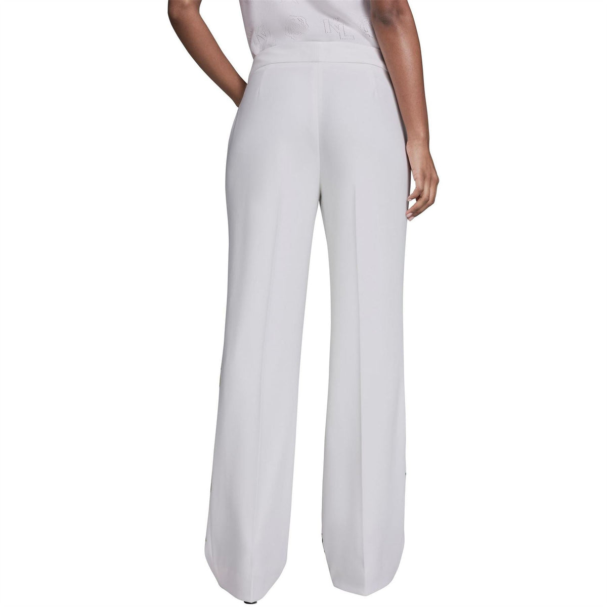 Karl Lagerfeld Womens Sportswear Straight Leg Trousers