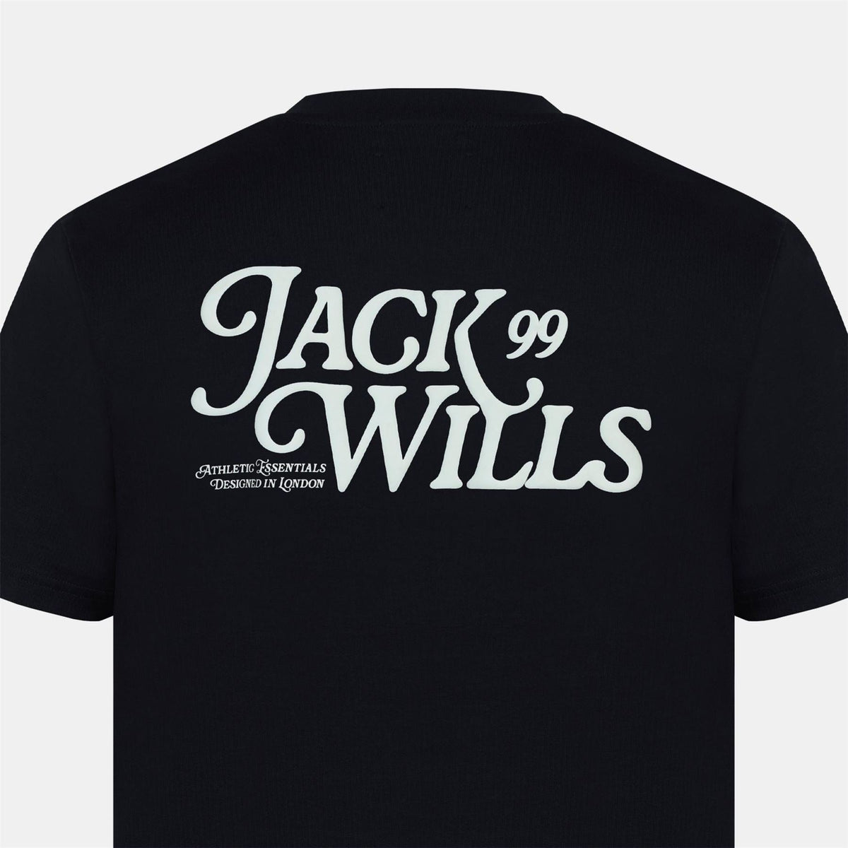 Jack Wills Script Cotton Short Sleeve Crew Neck Oversized T Shirt