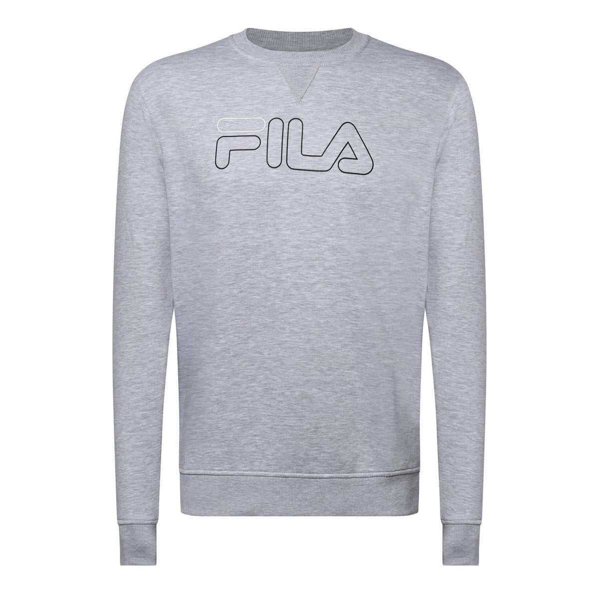 Fila Jude Logo Print Crew Neck Sweatshirt