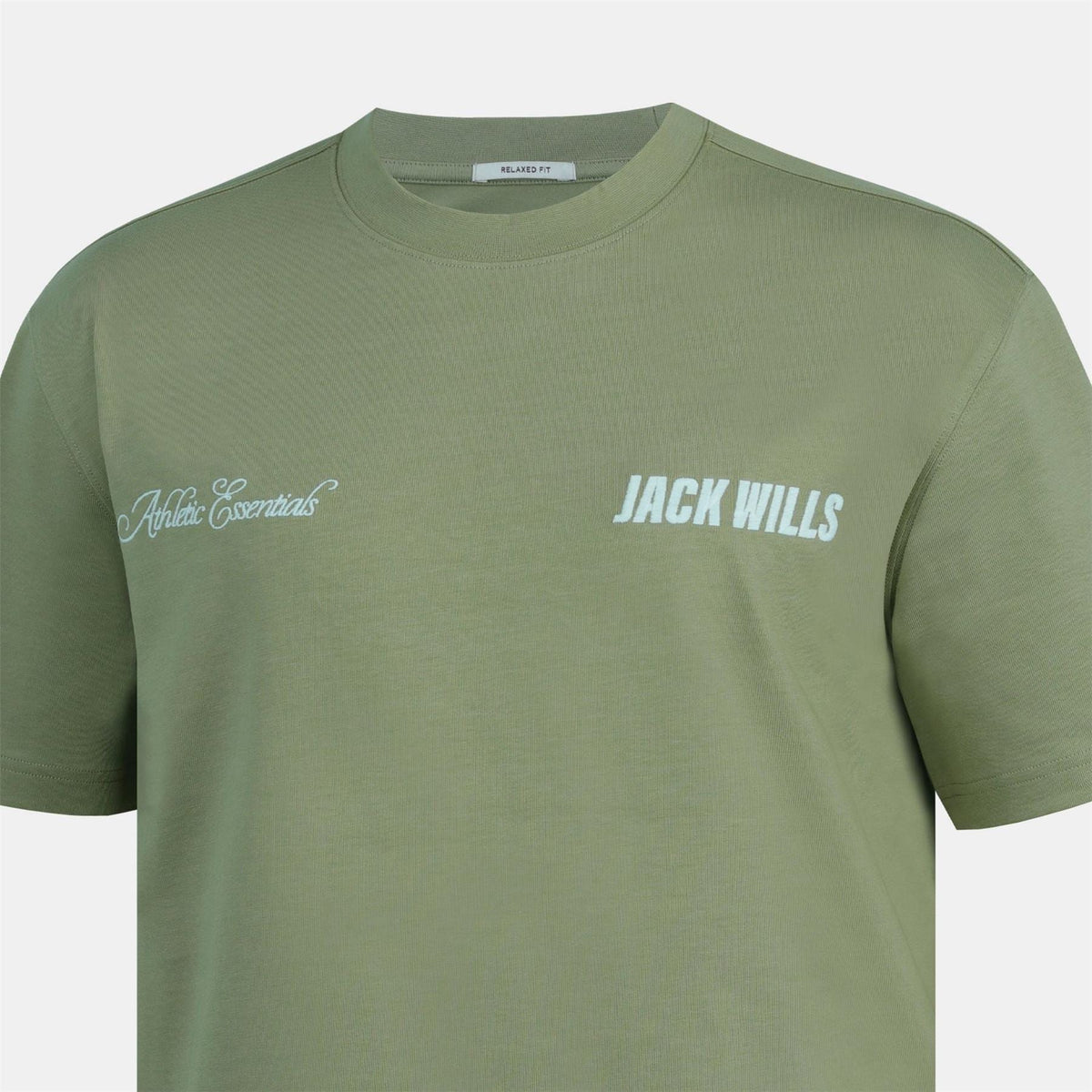 Jack Wills Script Mix Cotton Short Sleeve Oversized T Shirt