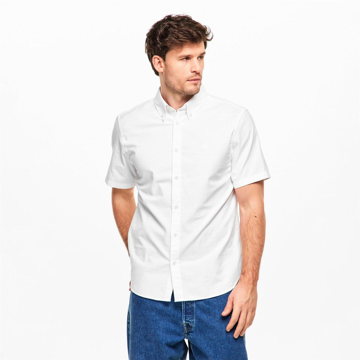Belstaff Mens Short Sleeve Plain Shirt